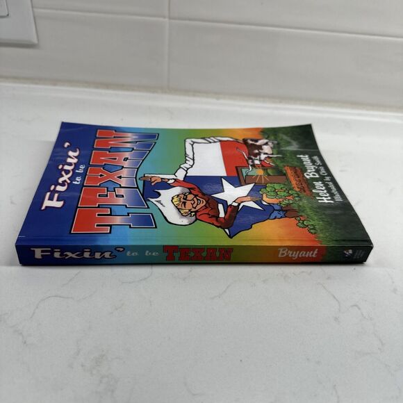 Fixin' To Be Texan By Helen Bryant  Paper Back Book - Picture 8 of 11